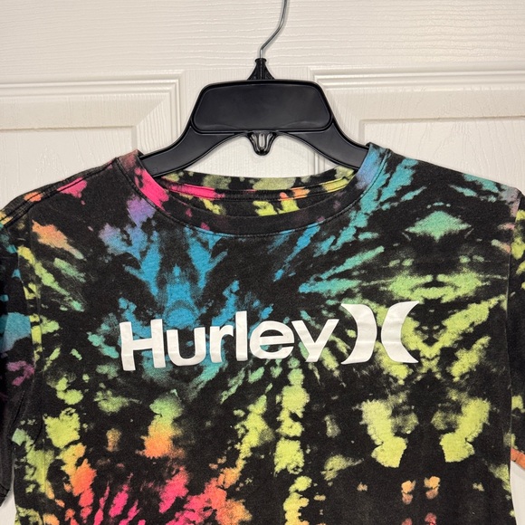 EUC Hurley Kids Multicolor Tie-Dye Tee - Picture 2 of 5